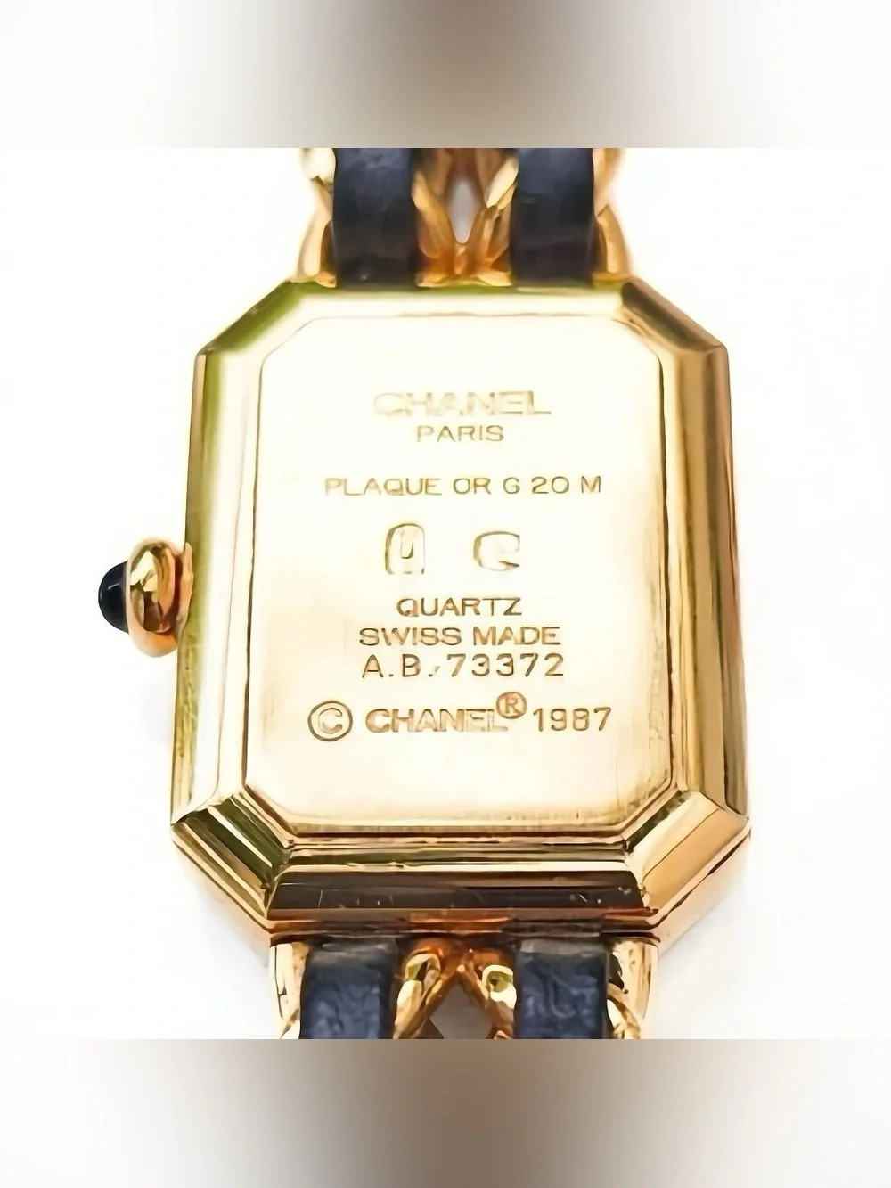 AUTHENTIC VINTAGE CHANEL PREMIERE M WATCH - WITH BOX